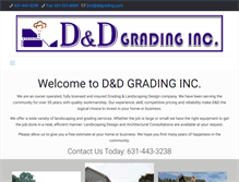 Tablet Screenshot of ddgrading.com